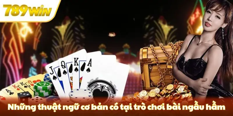 Những thuật ngữ cơ bản có tại trò chơi bài ngầu hầm