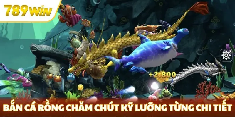Bắn cá rồng chăm chút kỹ lưỡng từng chi tiết