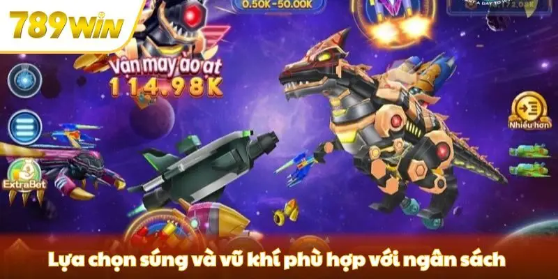 Lựa chọn súng và vũ khí phù hợp với ngân sách