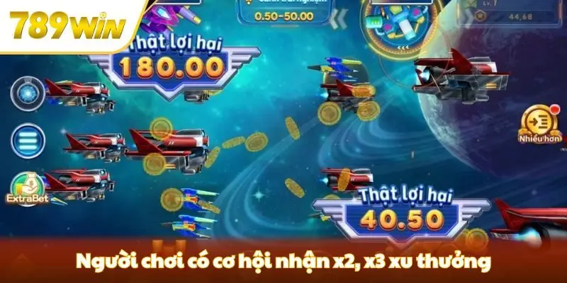 Người chơi có cơ hội nhận x2, x3 xu thưởng