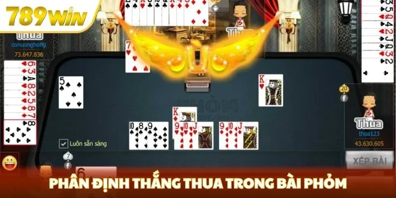 Phân định thắng thua trong bài phỏm