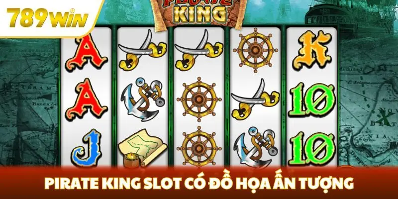 Pirate King Slot có đồ họa ấn tượng
